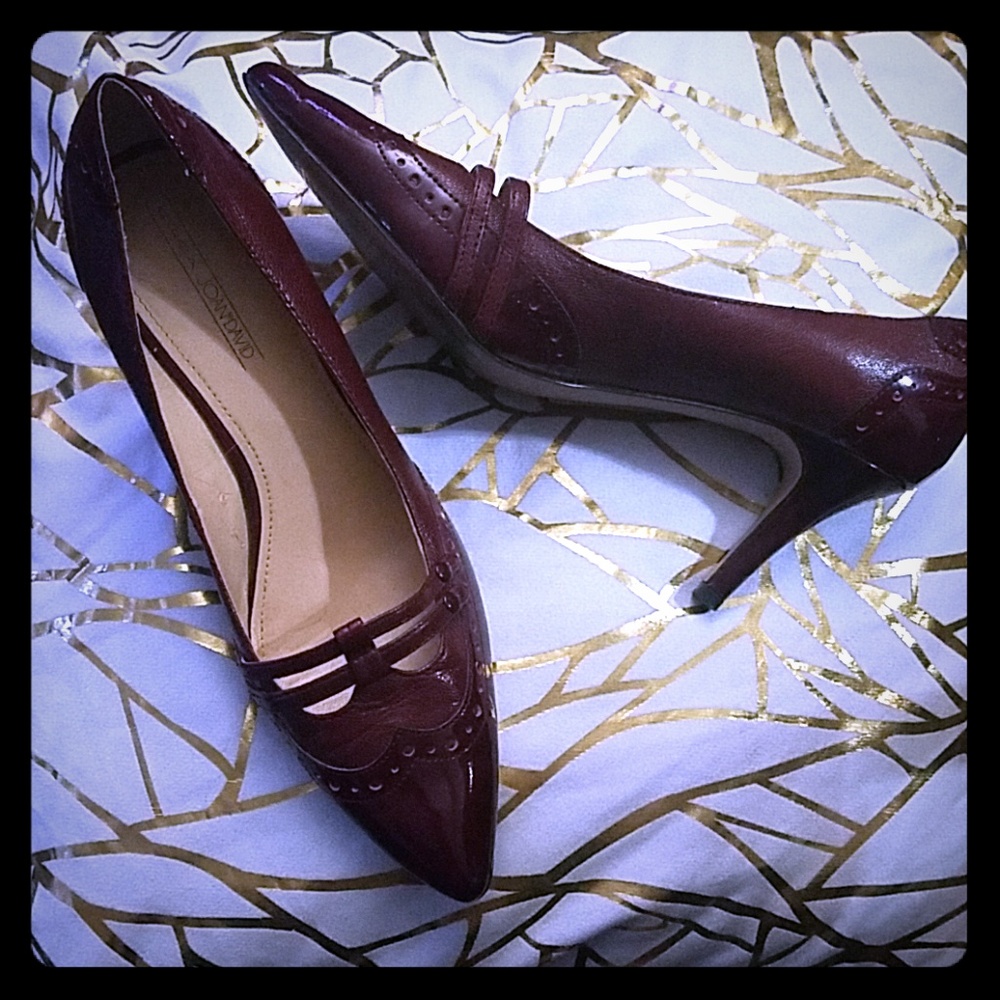 Burgundy heel shoes heels strappy pointed